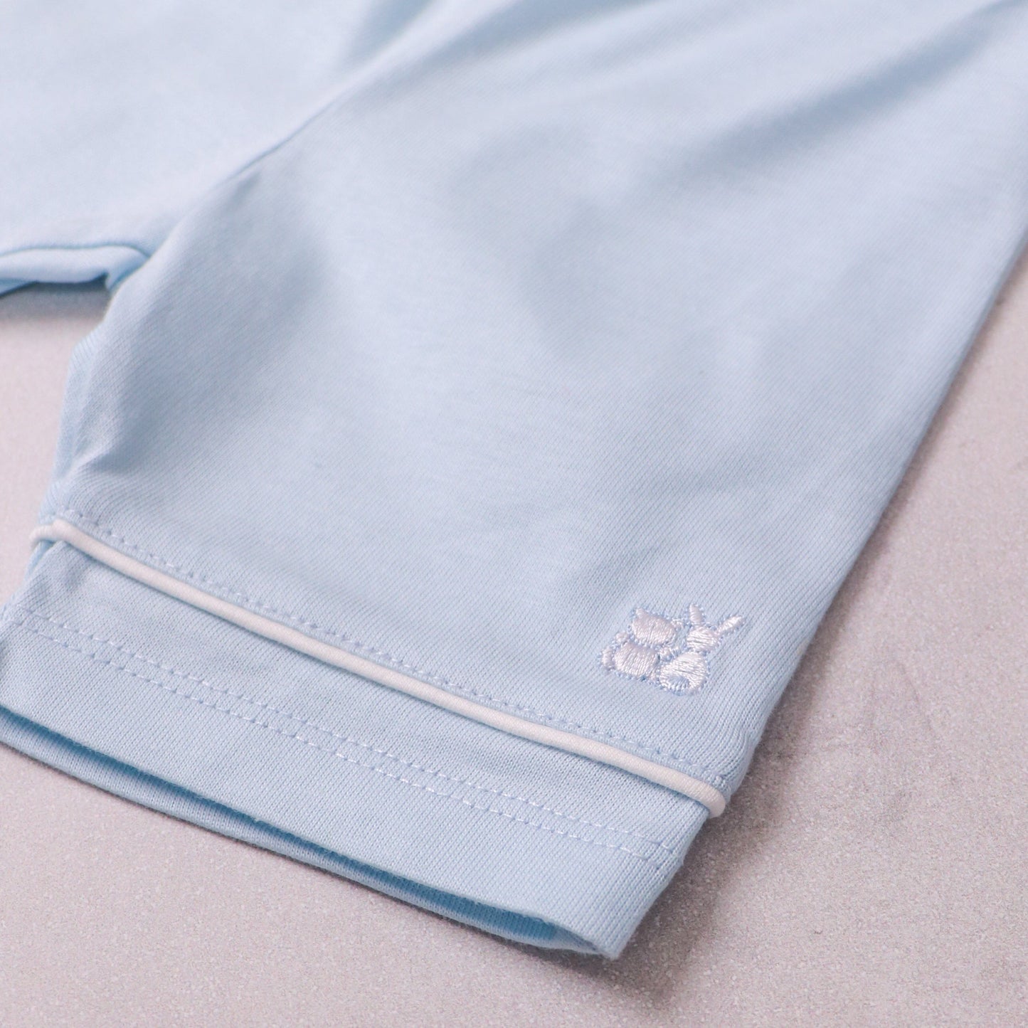 Liam Boys Blue Smart Cotton Summer Outfit