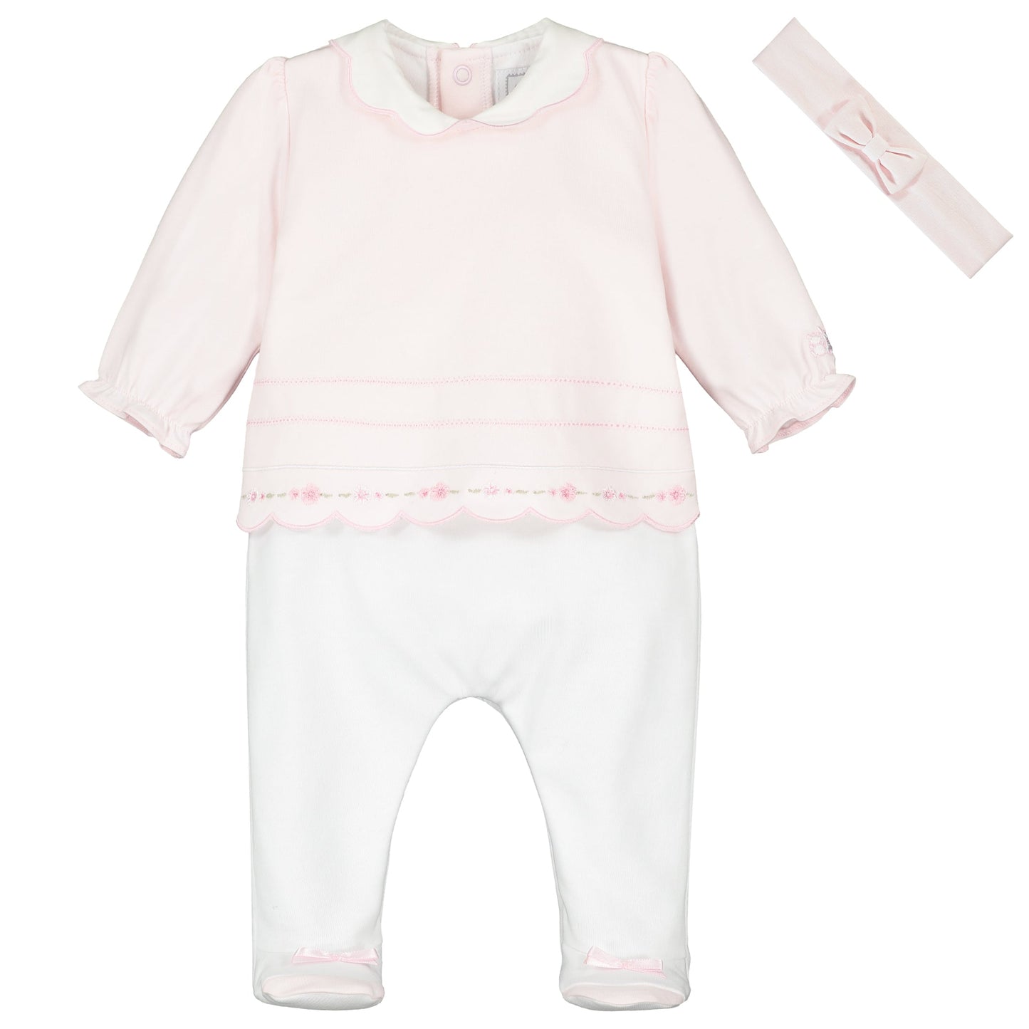 Betty Baby Girls Babygrow & Hairband