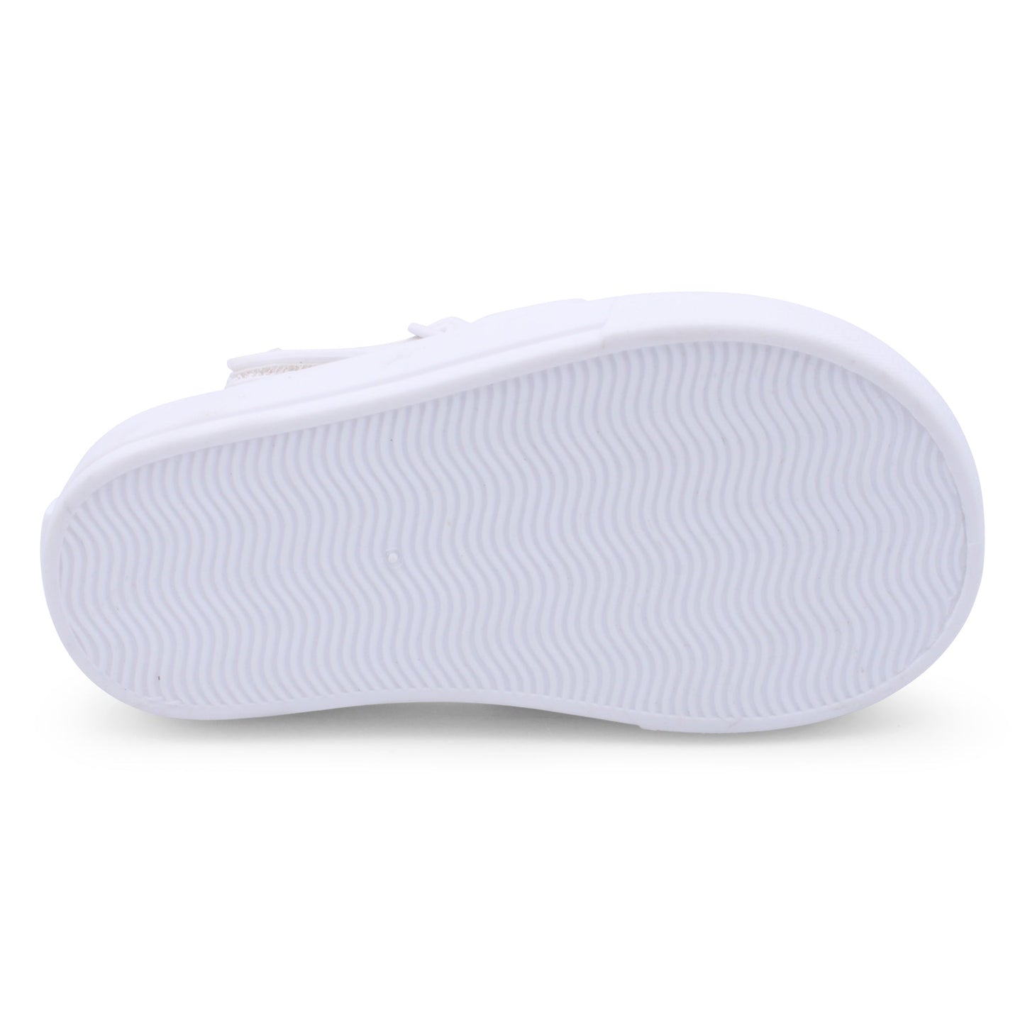 'Monaco' Unisex Matt White Jelly Sandals