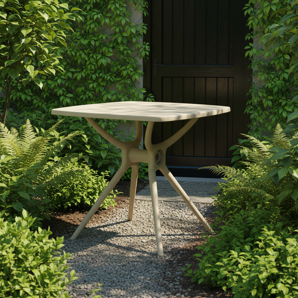 Allura Taupe Outdoor Table