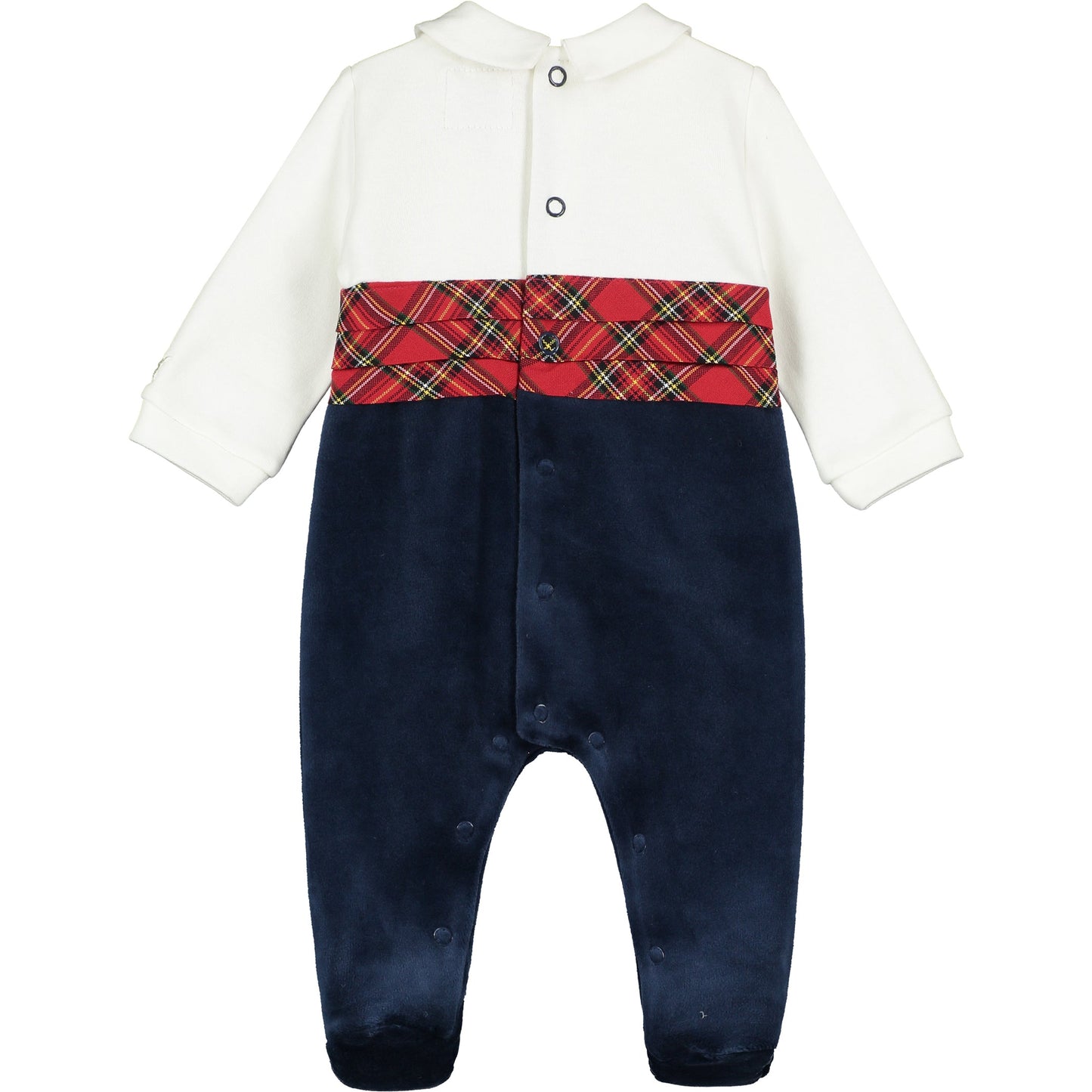 Callan Navy Boys Babygrow