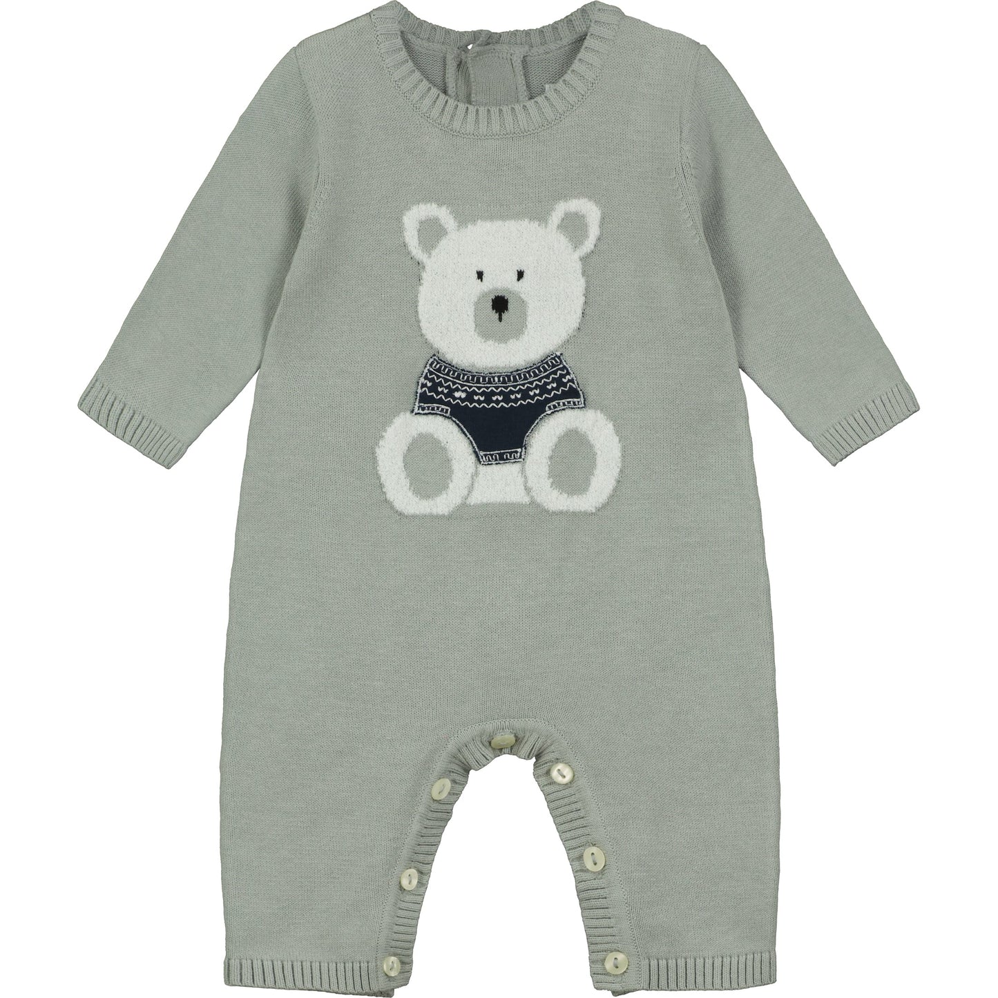 Easton Grey Knit Boys All in One