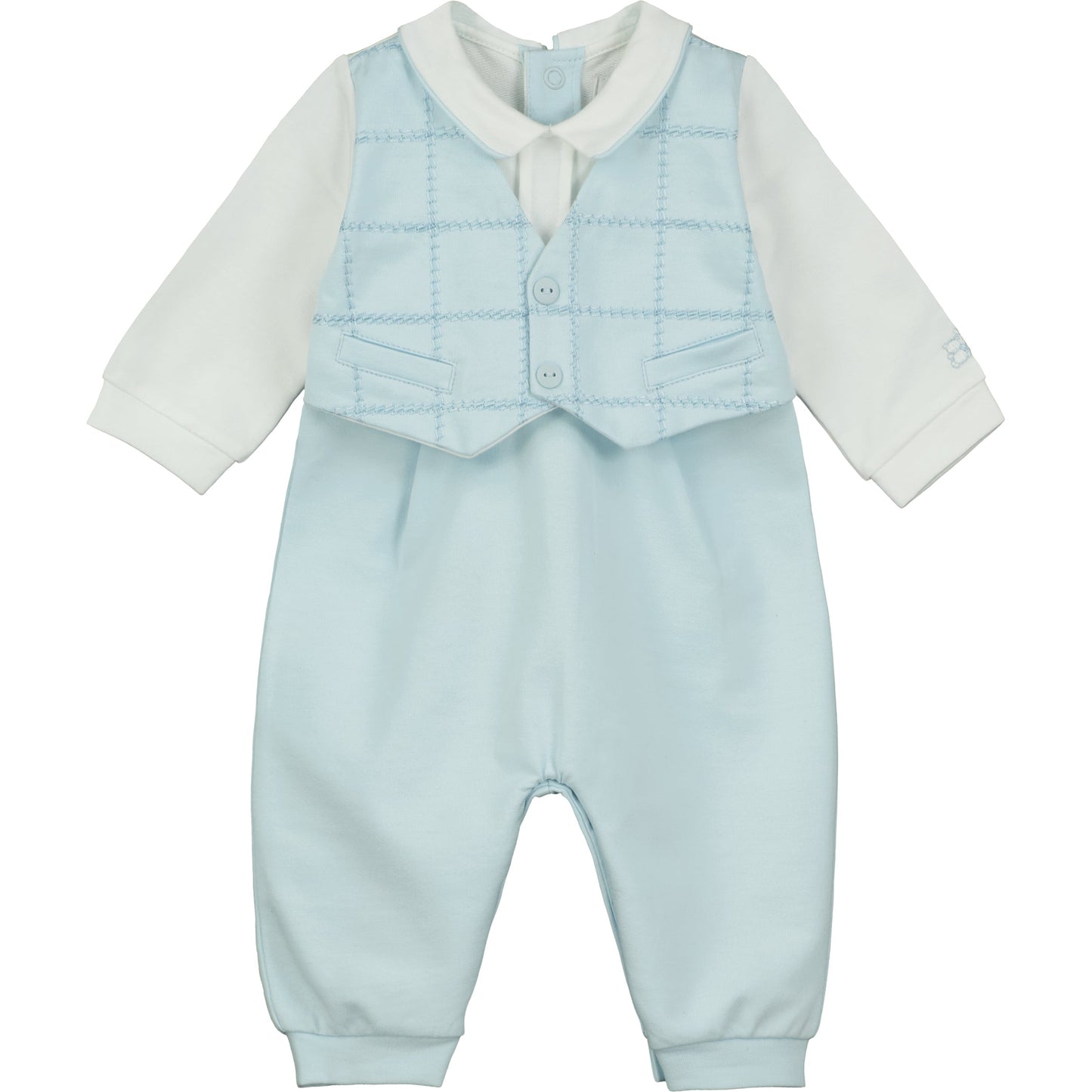 Elton Smart Blue Boys Babygrow