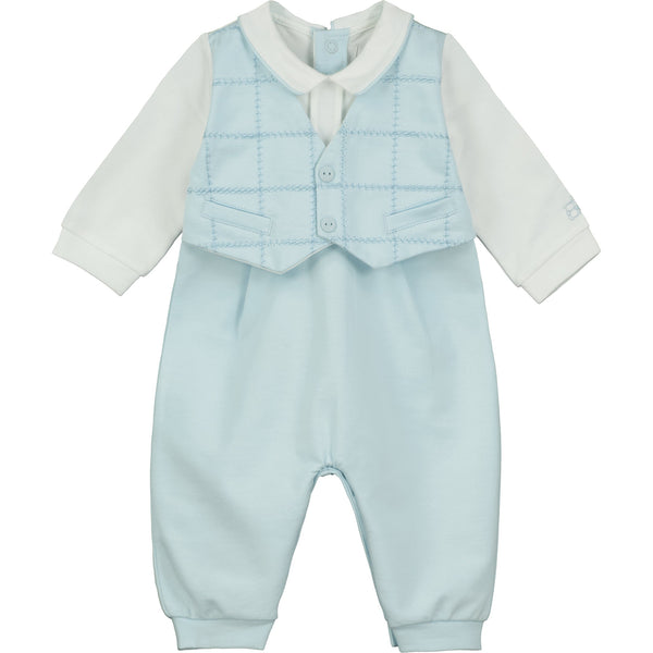 Elton Smart Blue Boys Babygrow
