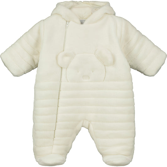 Everley Unisex Fleece Baby Pramsuit