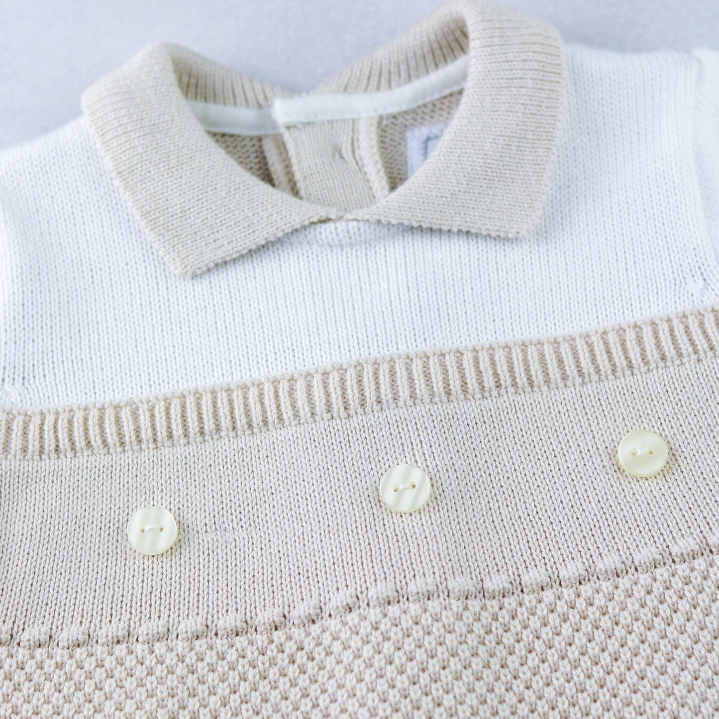 Kenzie Boys Stone Smart Knitted All in One