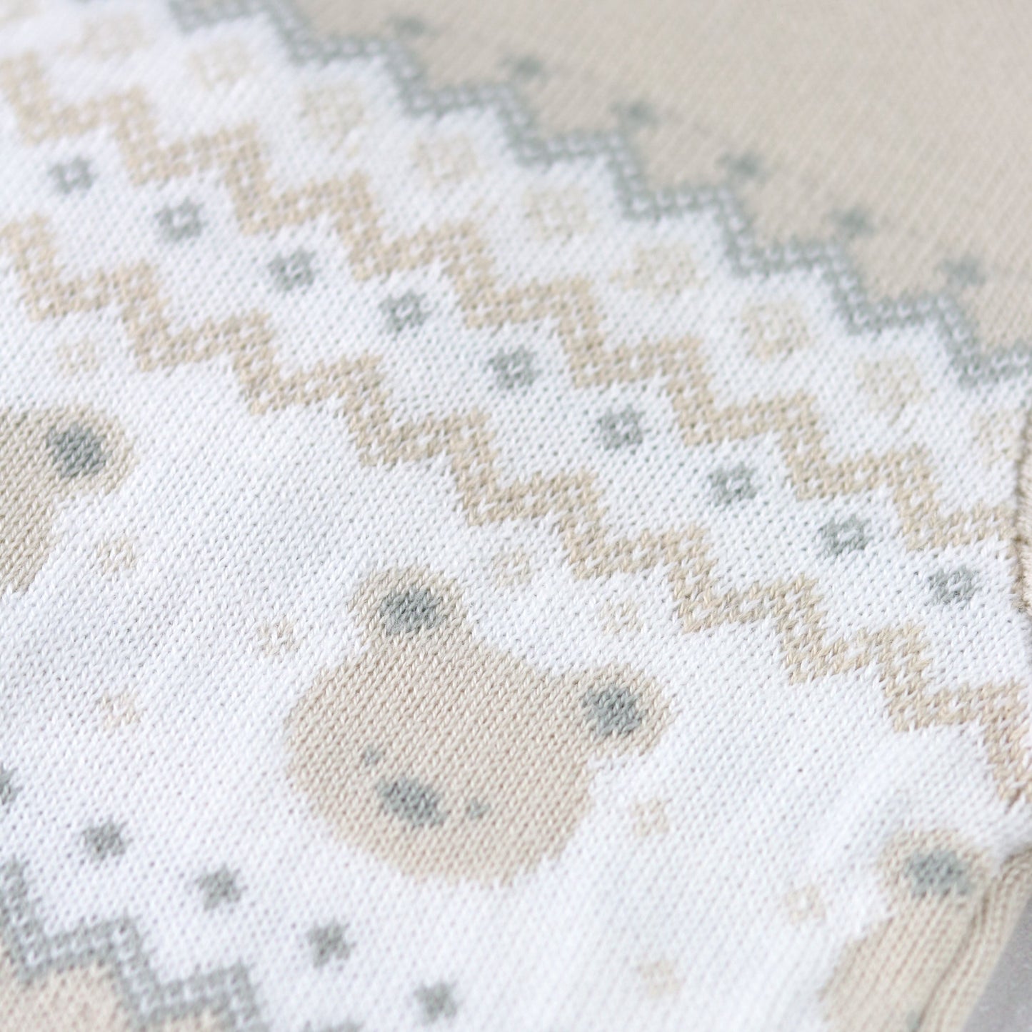 Kristian Boys Stone Teddy Knit All in One & Hat Set