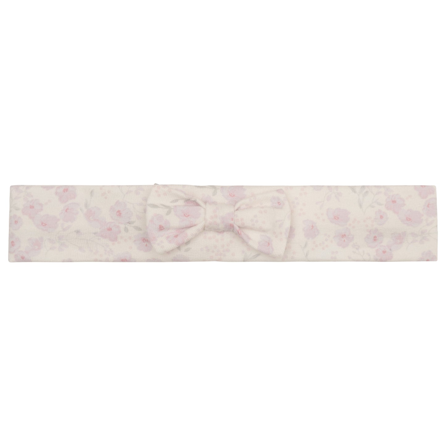 Kylie Girls Floral Print Babygrow & Hairband Set