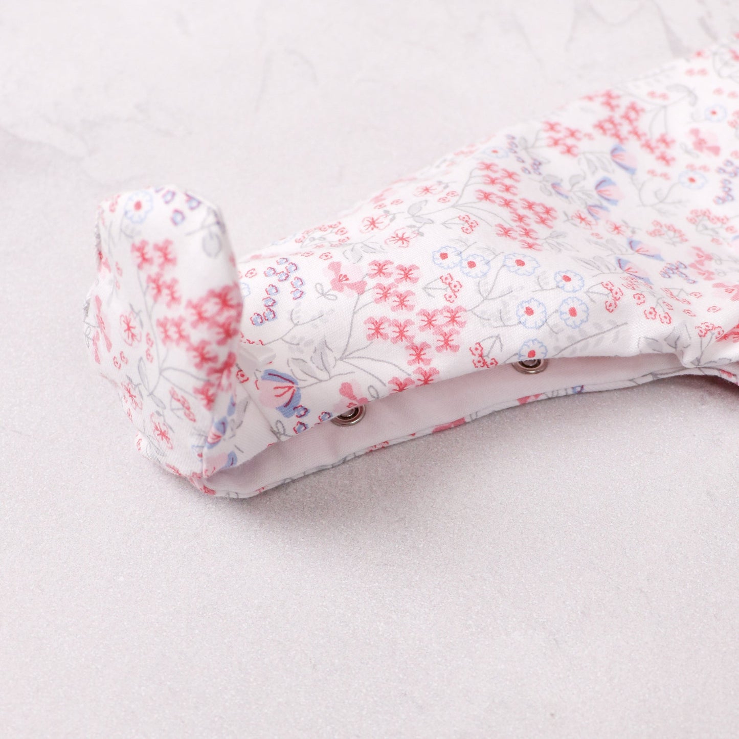 Lacey Girls Floral Print Babygrow & Hairband