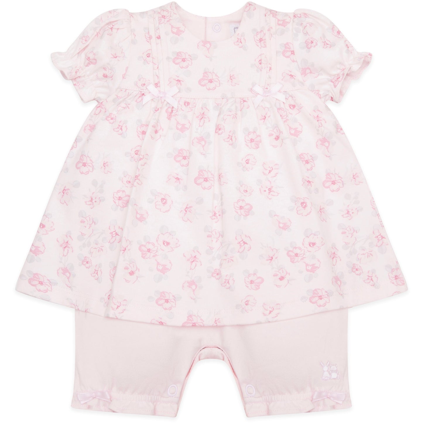 Joelle Baby Girls Floral Romper Dress