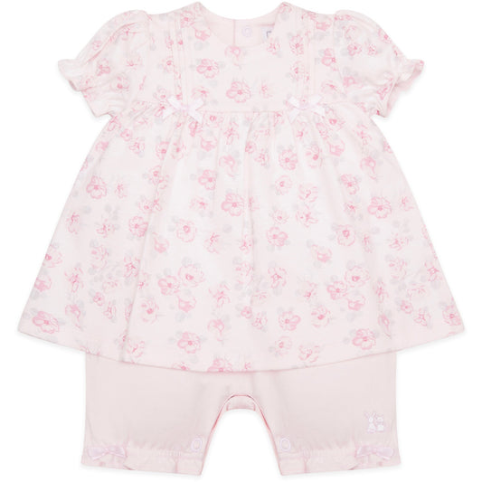 Joelle Baby Girls Floral Romper Dress