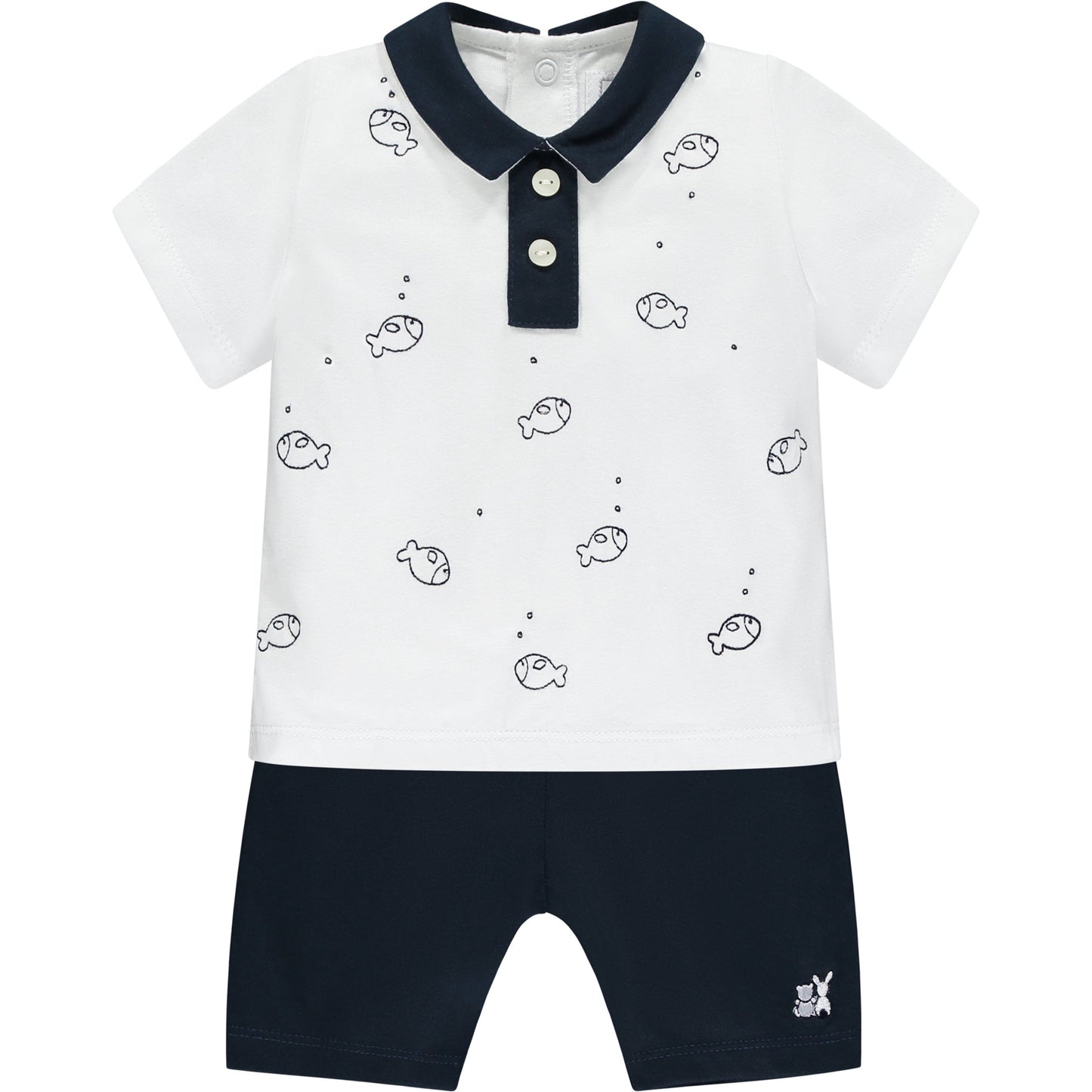 Deacon Navy Baby Boys Summer Set