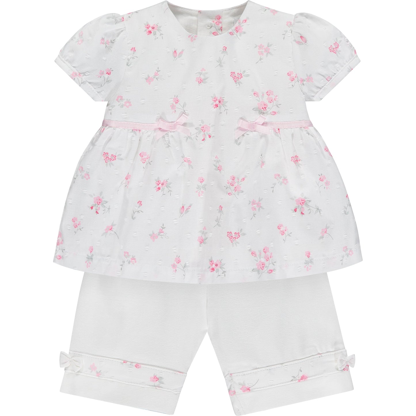 Dilys Pink Floral Set with Hairband