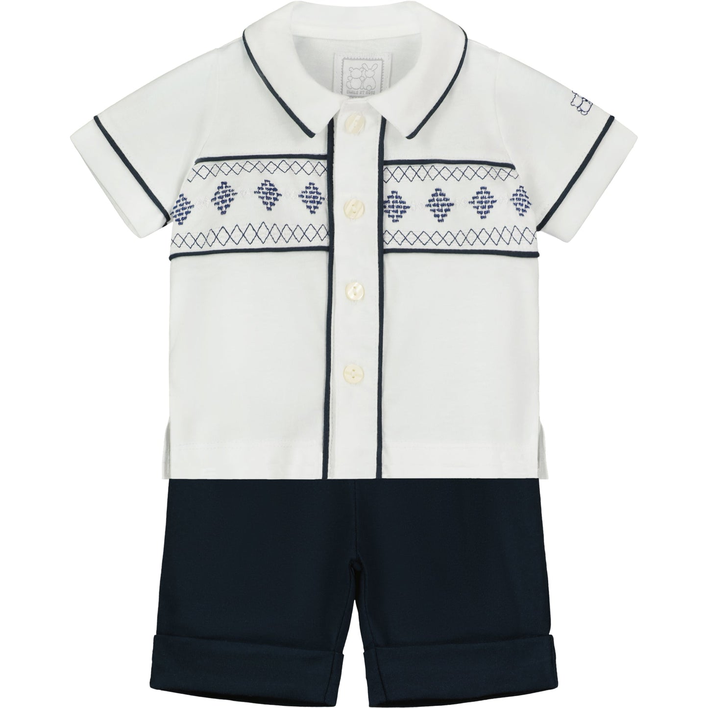 Frank Navy Smart Baby Boys Set