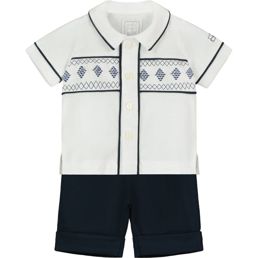 Frank Navy Smart Baby Boys Set