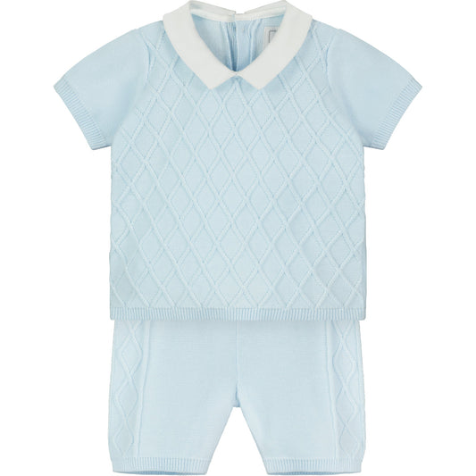 Franklin Diamond Knitted Boys Set