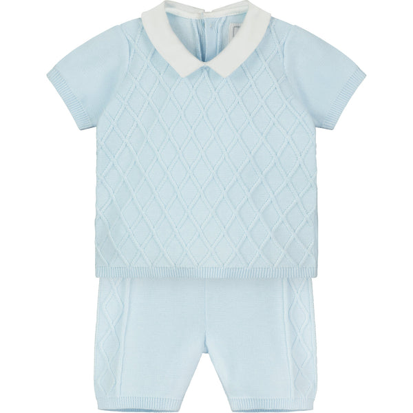 Franklin Diamond Knitted Boys Set
