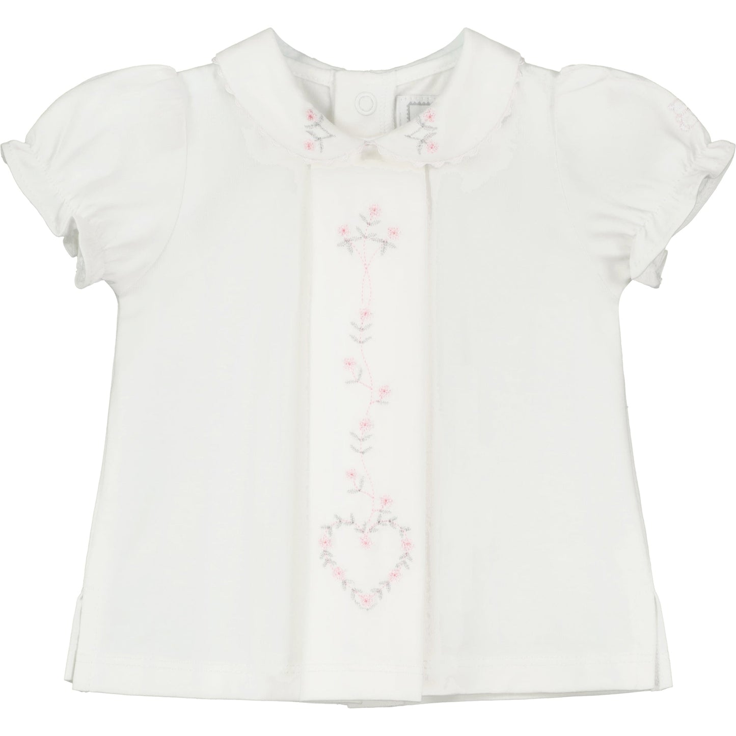 Fiona Heart Embroidery Girls Set