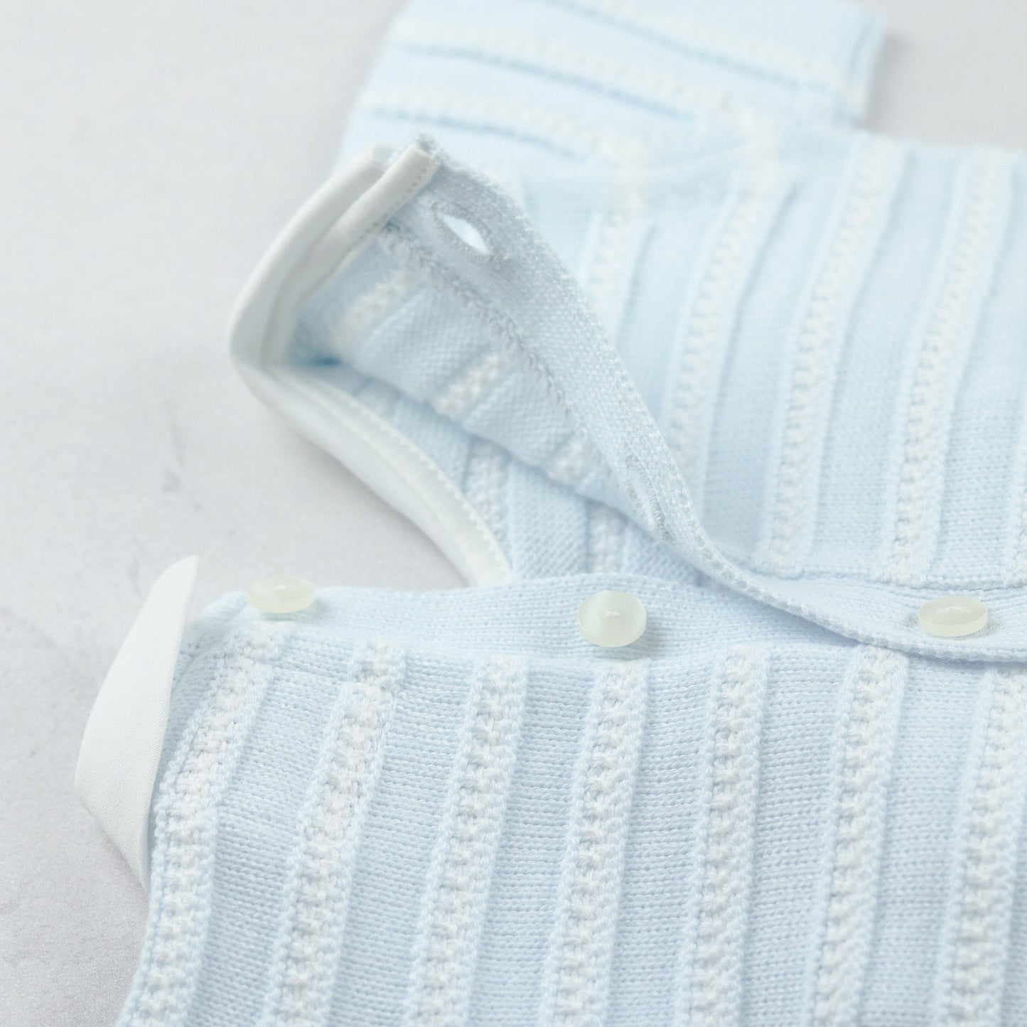 Jerry Blue Boys Stripe Knit Top and Shorts Set