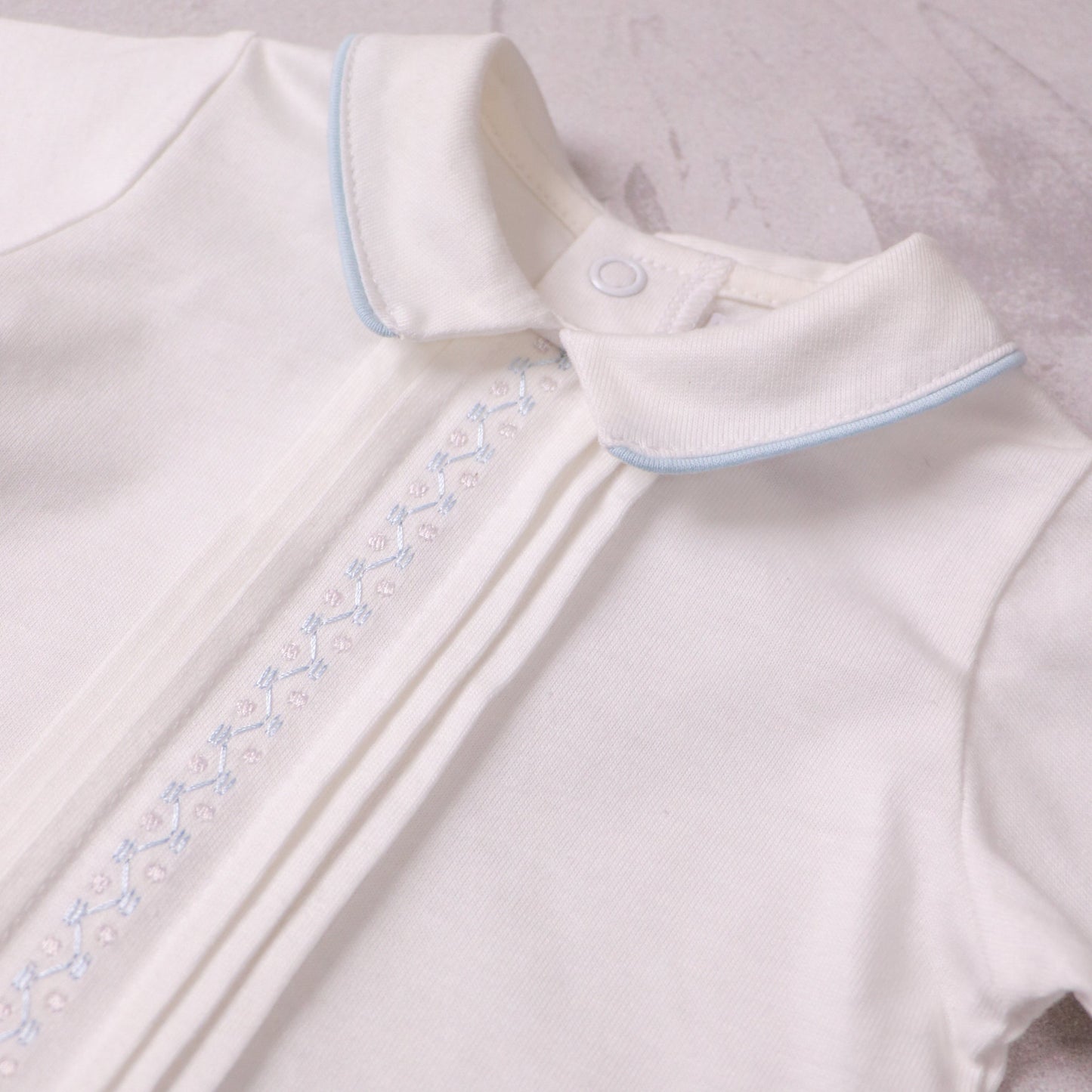 Liam Boys Blue Smart Cotton Summer Outfit