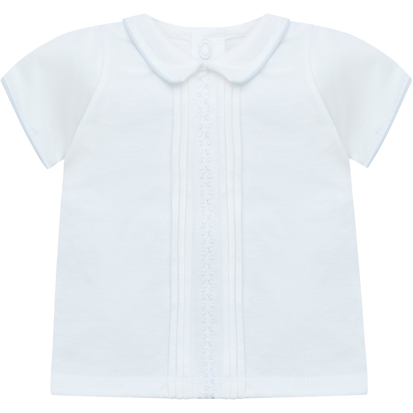 Liam Boys Blue Smart Cotton Summer Outfit