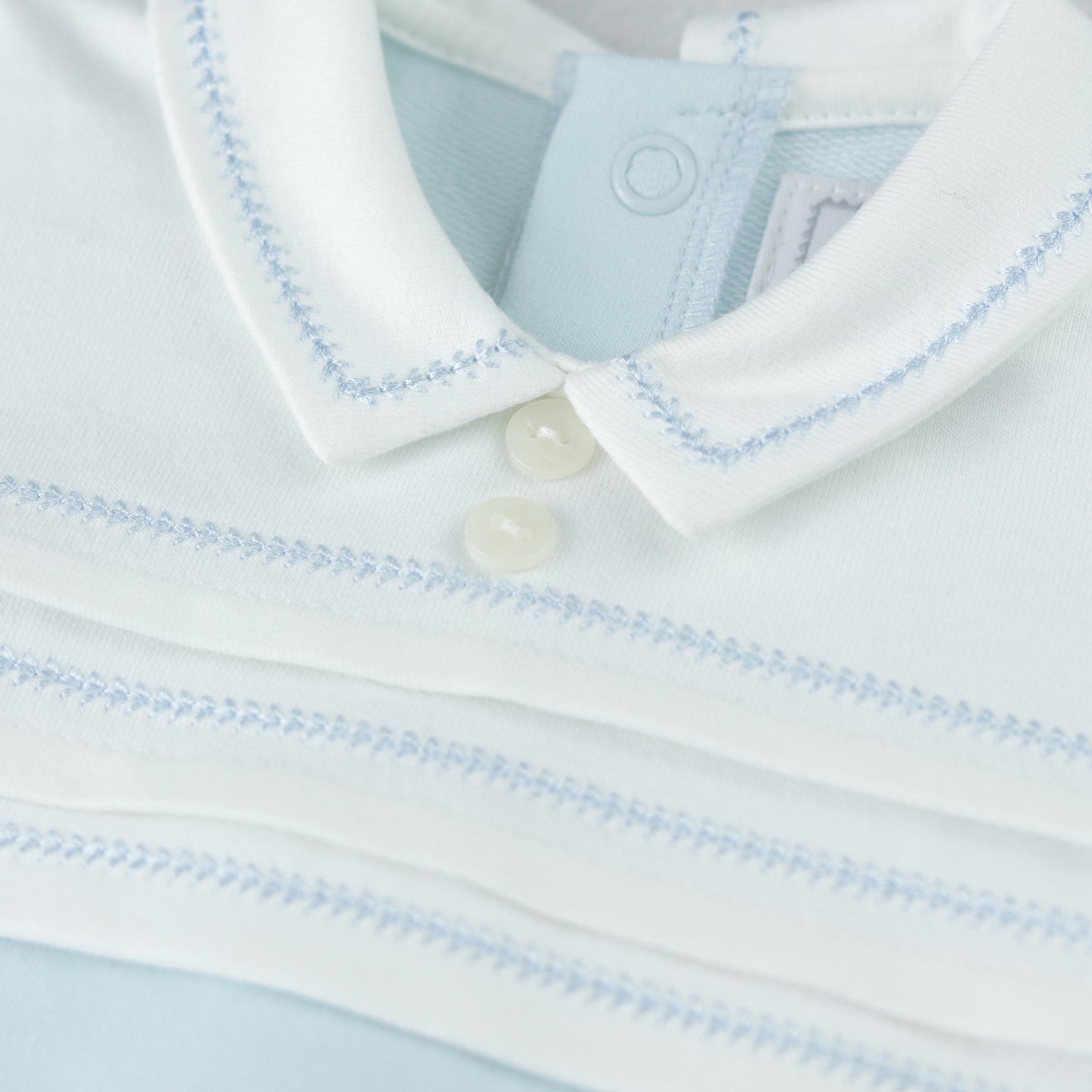 Kevin Boys Blue Pleated Top & Trouser Set