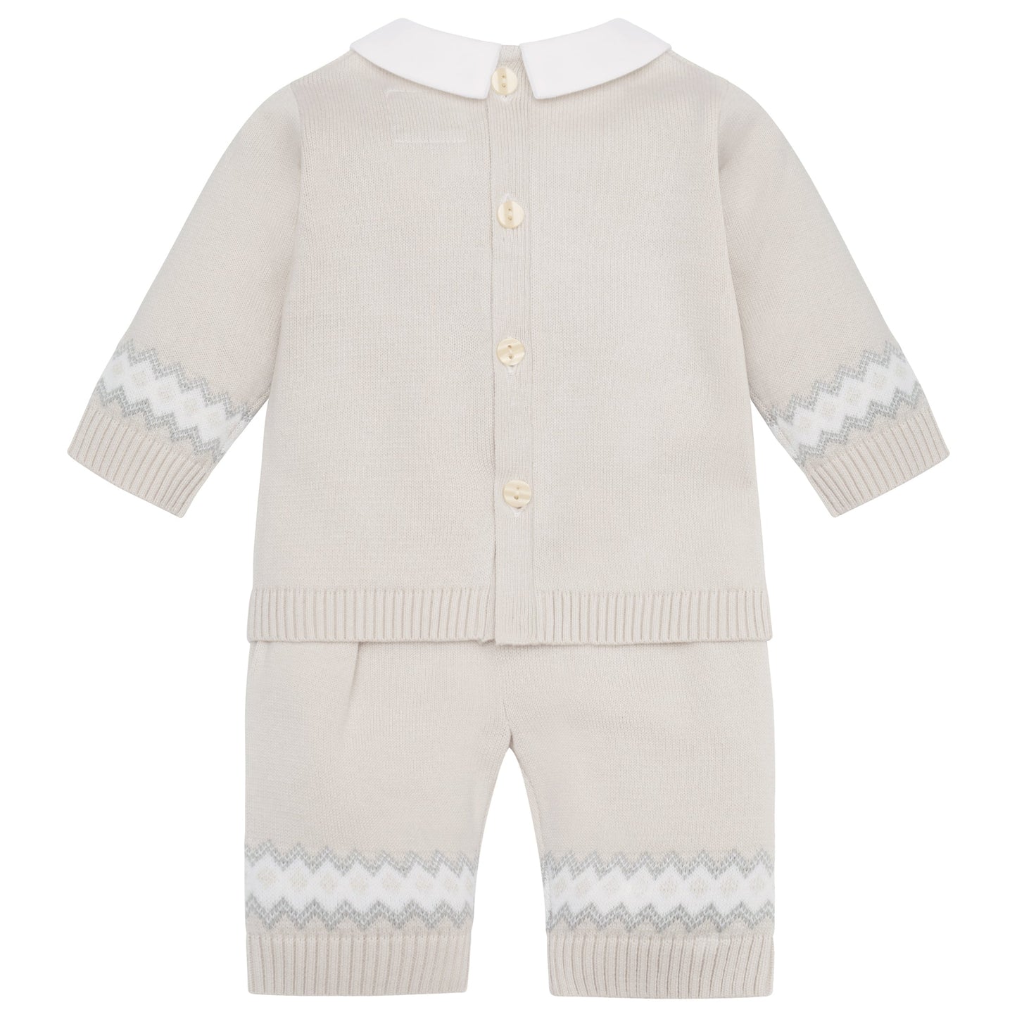 Kipling Stone Cotton Knitted Teddy Outfit & Hat Set