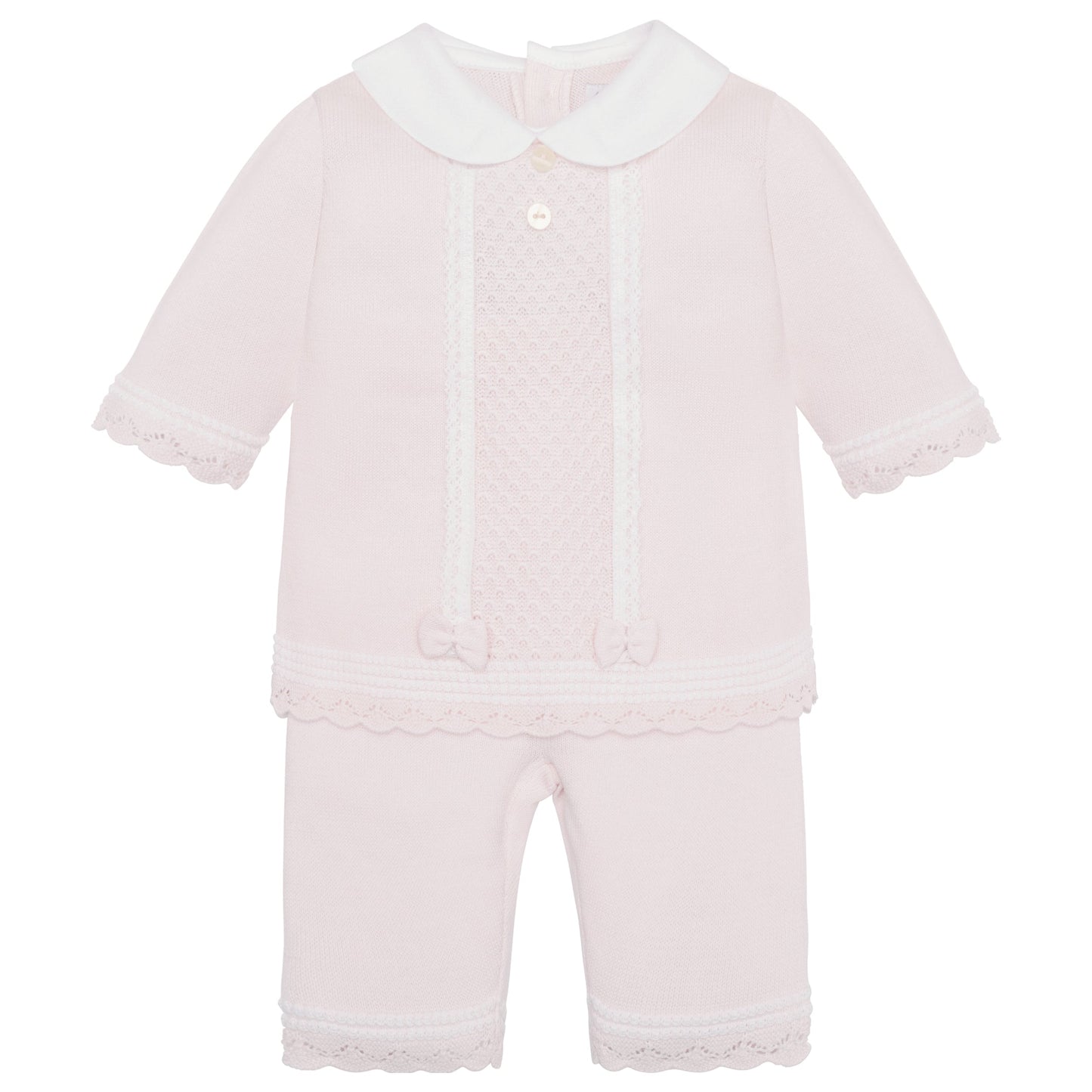 Kacey Girls Pink Pretty Top & Trouser Set