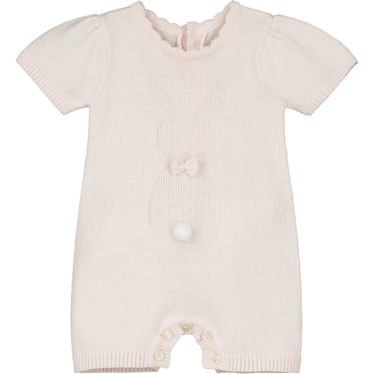 Frankie Knitted Bunny Girls Romper