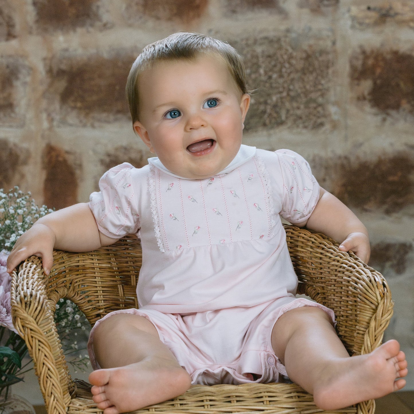 Julie Baby Girls Pretty Summer Romper