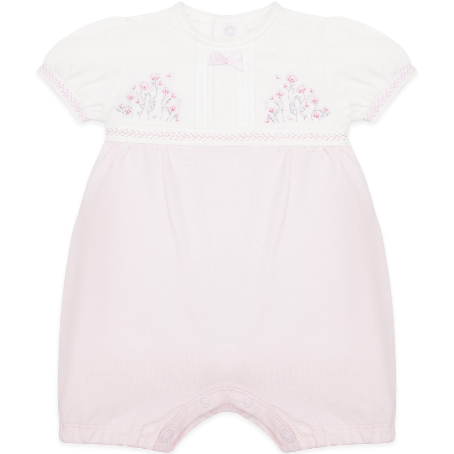 Jemma Girls Floral Embroidery Romper