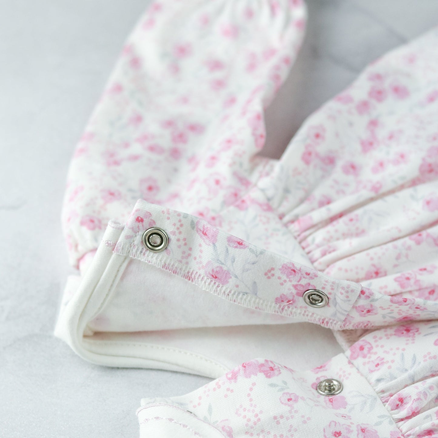 Katya Baby Girls Floral Print Winter Dress