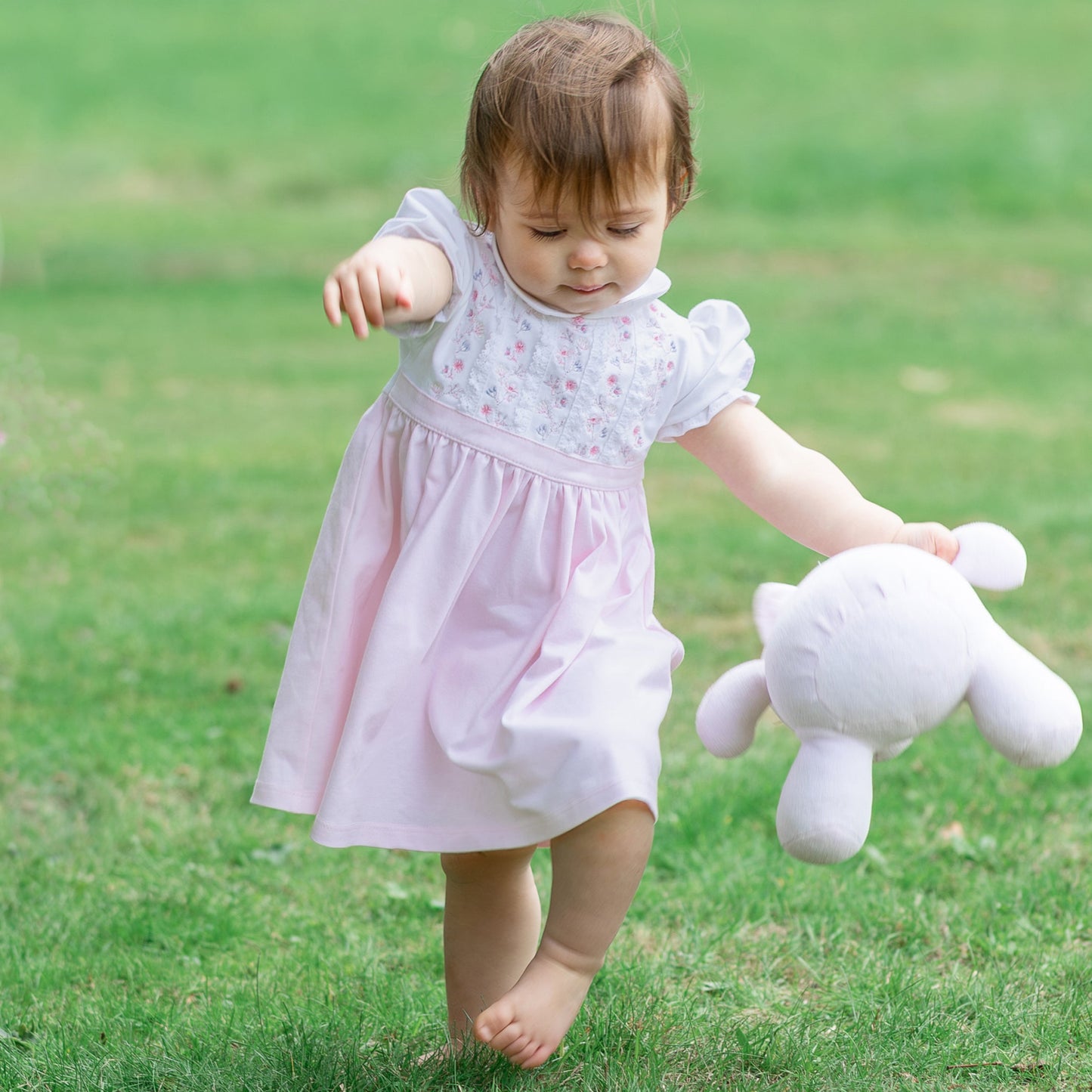 Lilah Girls Floral Detail Summer Dress