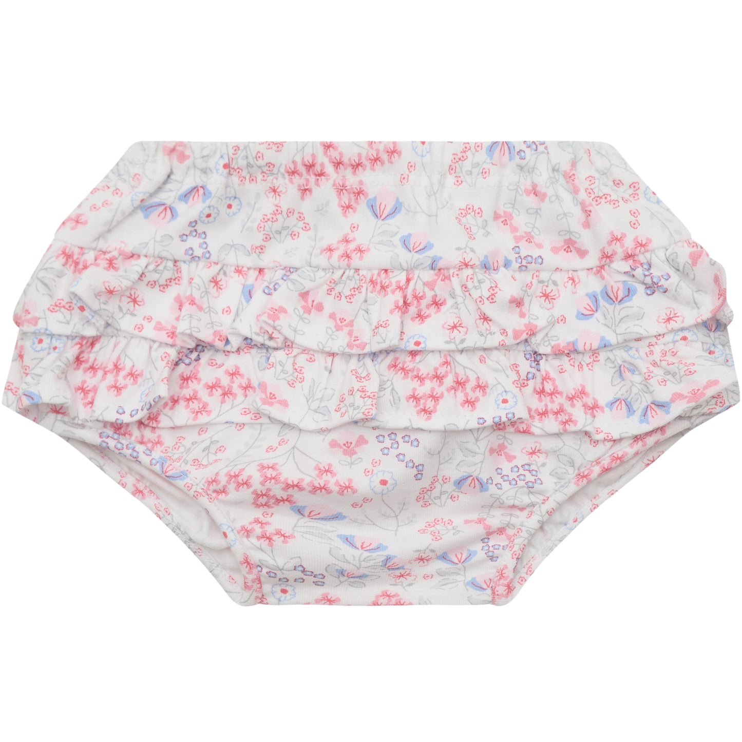 Lola Girls Floral Dress & Frilly Pants Set