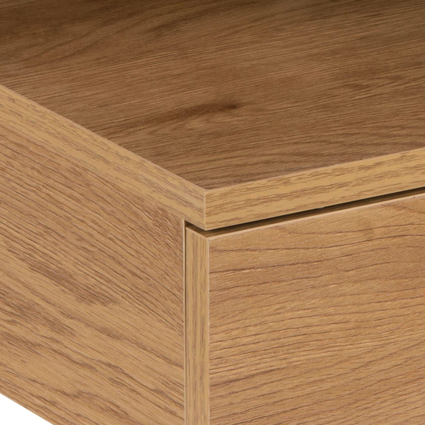 Ashlan Bedside Cabinet with 1 Drawer in Oak