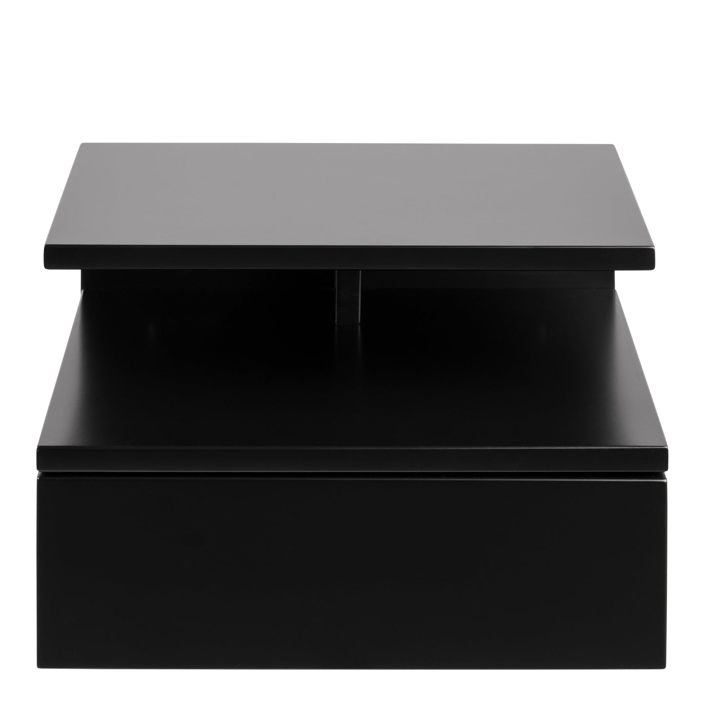 Ashlan Bedside Cabinet with 1 Drawer in Black