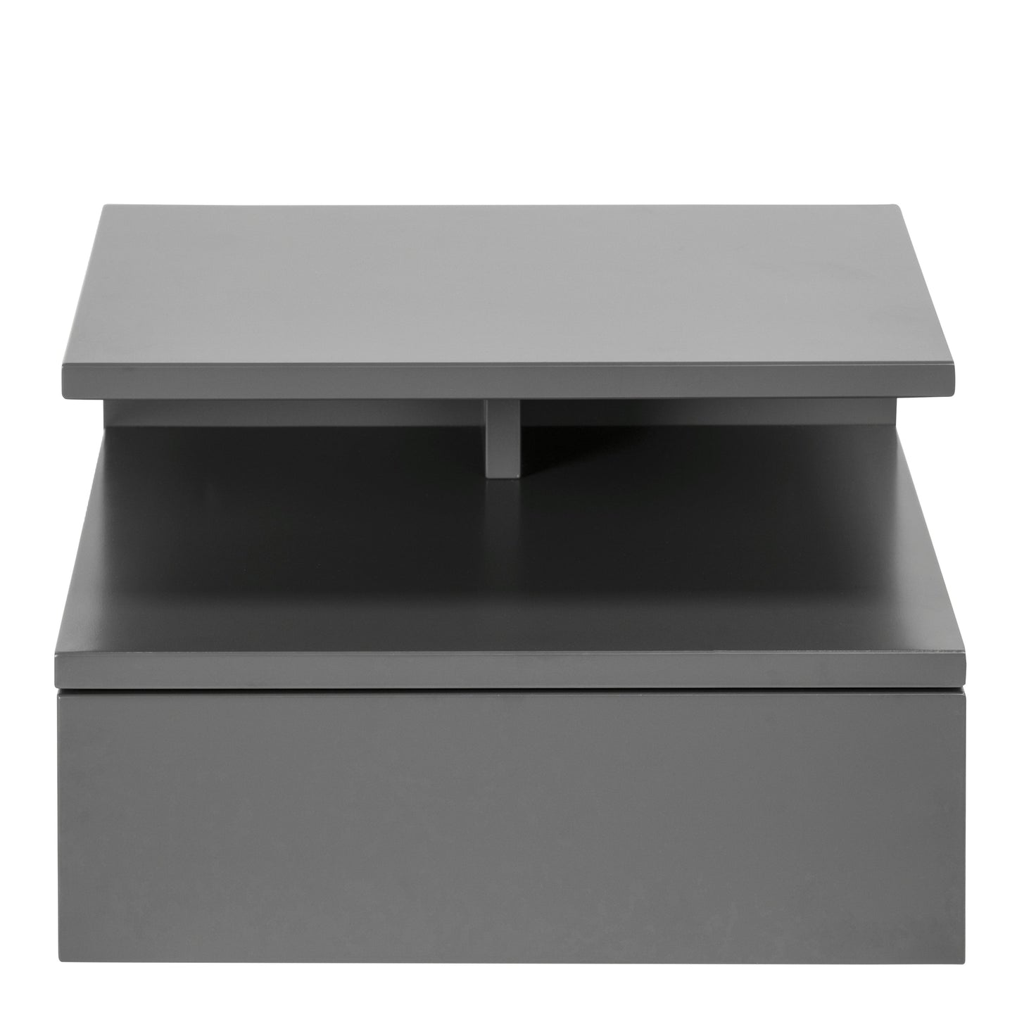 Ashlan Bedside Cabinet with 1 Drawer in Grey