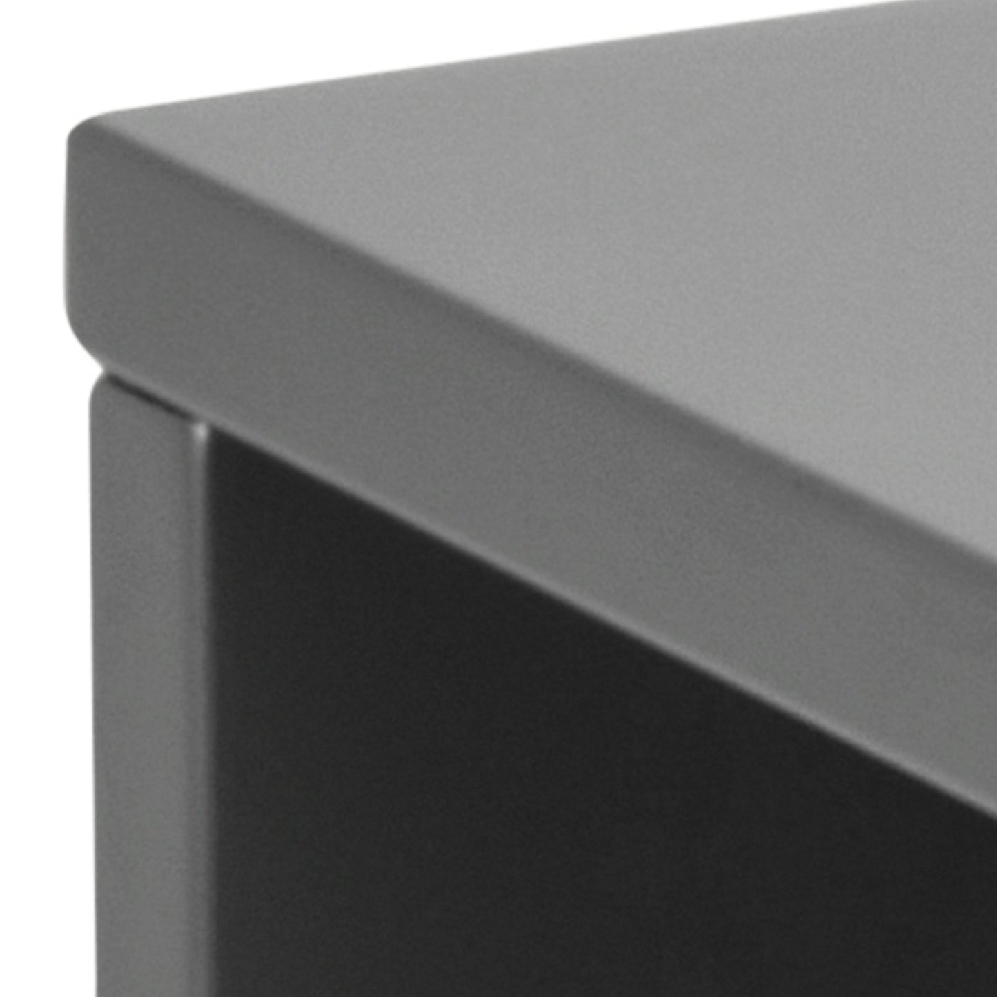 Ashlan Bedside Cabinet with 1 Drawer in Grey