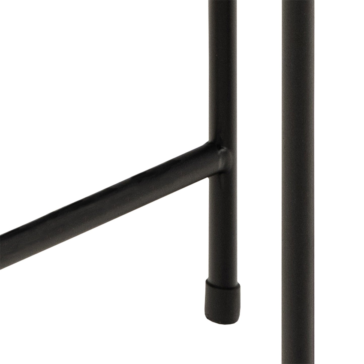 Avila Side Table with Brown Marble Top