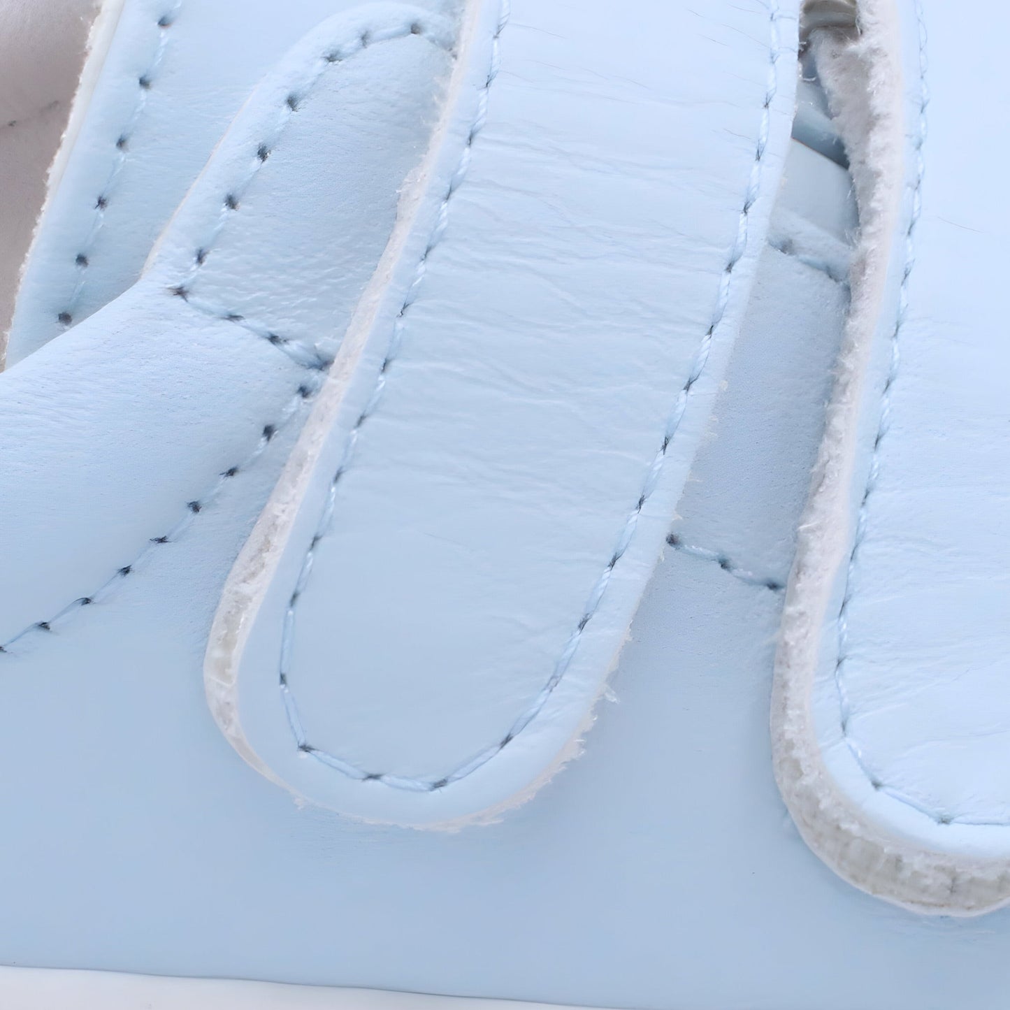 'Rodrigo' Boys Pale Blue Leather Trainers