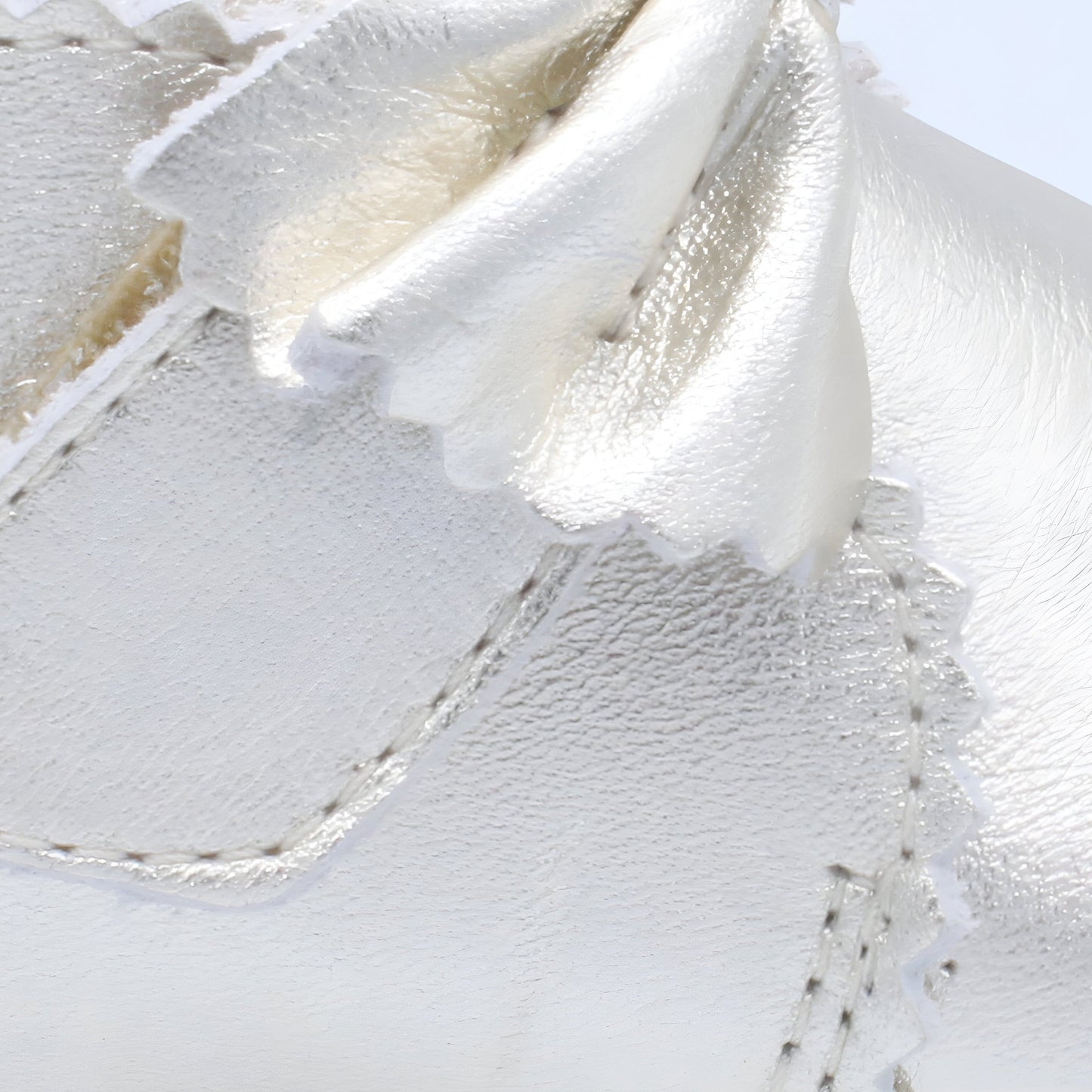 'Sharon' Girls Gold Velcro Boots